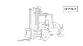 Вилочный погрузчик XCMG XCF50KT